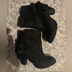Not Rated black ankle bootie